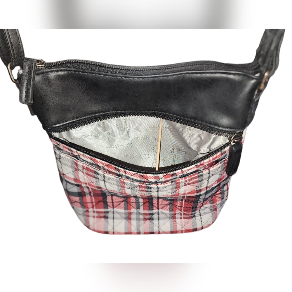 Donna Sharp Crossbody Bag Plaid - Picture 10 of 11